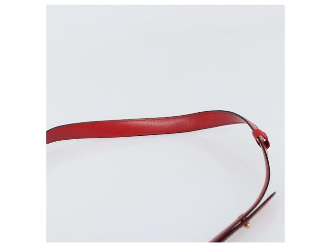 LOUIS VUITTON Borsa a Spalla Epi Cluny Rossa M52257 LV Auth 169849 Rosso - vista 8