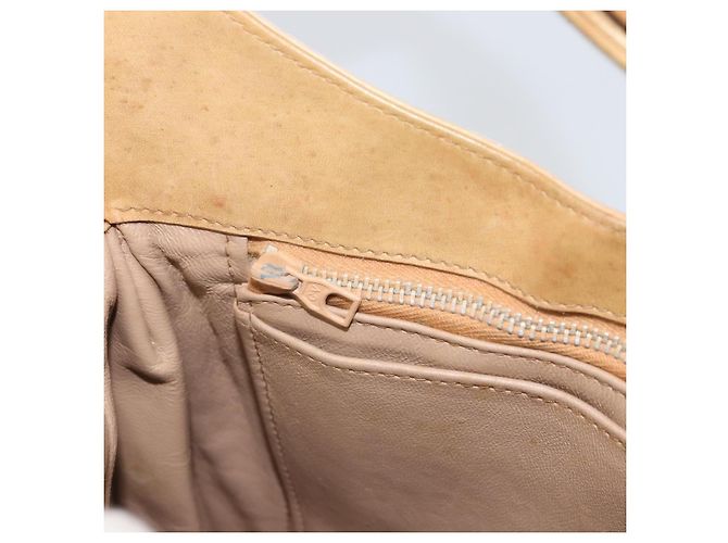 Borsa a Spalla in Pelle Beige Oro GUCCI 007 112 0094 Auth ti3745 D'oro - vista 19