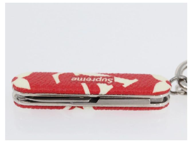 LOUIS VUITTON Monogramma LV x Supreme Portachiavi Coltello Pieghevole MP2070 Auth 168051SM - vista 8