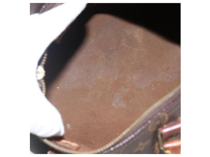 LOUIS VUITTON Borsa a Mano Monogram Speedy 25 M41528 LV Auth 172032 Monogramma - vista 10