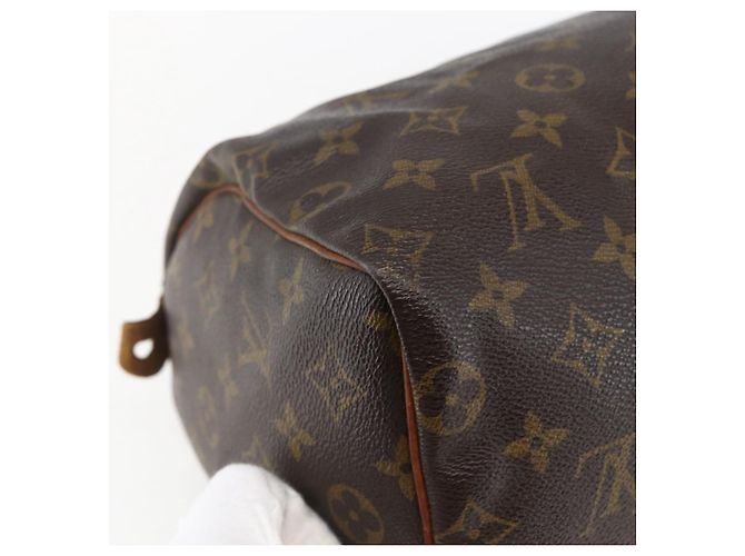 LOUIS VUITTON Borsa a Mano Monogram Speedy 25 M41528 LV Auth 172032 Monogramma - vista 17