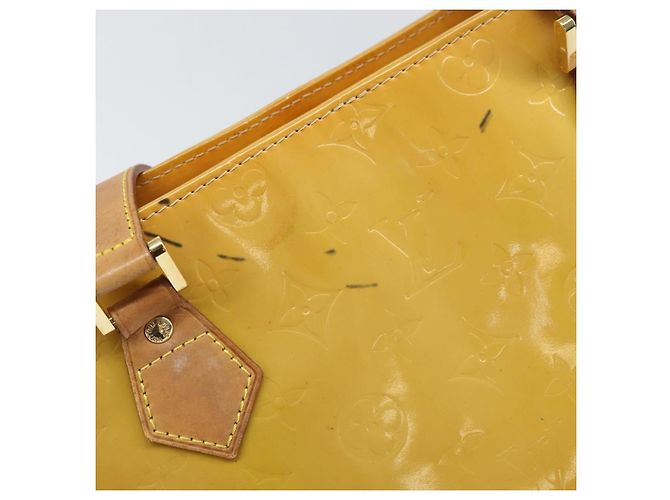 LOUIS VUITTON Handtasche Monogram Vernis Houston Beige M91004 LV Auth hk3455 - Ansicht 10