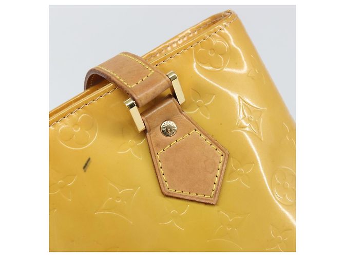 LOUIS VUITTON Handtasche Monogram Vernis Houston Beige M91004 LV Auth hk3455 - Ansicht 18