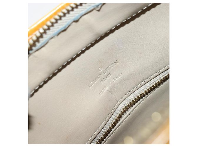 LOUIS VUITTON Handtasche Monogram Vernis Houston Beige M91004 LV Auth hk3455 - Ansicht 20