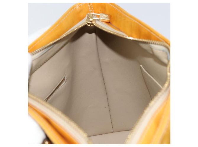 LOUIS VUITTON Handtasche Monogram Vernis Houston Beige M91004 LV Auth hk3455 - Ansicht 21
