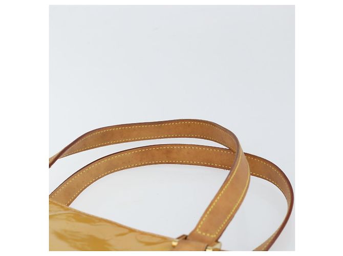 LOUIS VUITTON Handtasche Monogram Vernis Houston Beige M91004 LV Auth hk3455 - Ansicht 8
