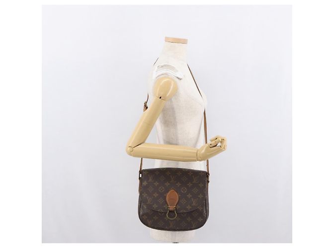 LOUIS VUITTON Borsa a Spalla Monogram Saint Cloud GM M51242 LV Auth BA10594 Monogramma - vista 26