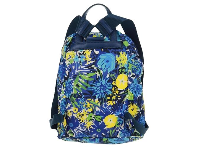 Zaino PRADA in nylon azzurro chiaro argento autentico 169566V Blu chiaro - vista 2