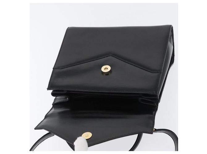 BALLY Borsa a mano in pelle 2 vie Nero Oro Auth BA10754 D'oro - vista 11
