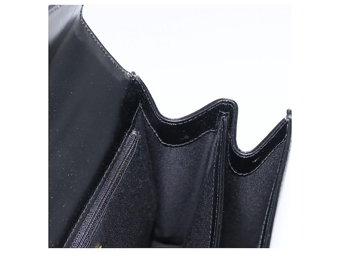 BALLY Borsa a mano in pelle 2 vie Nero Oro Auth BA10754 D'oro - vista 21
