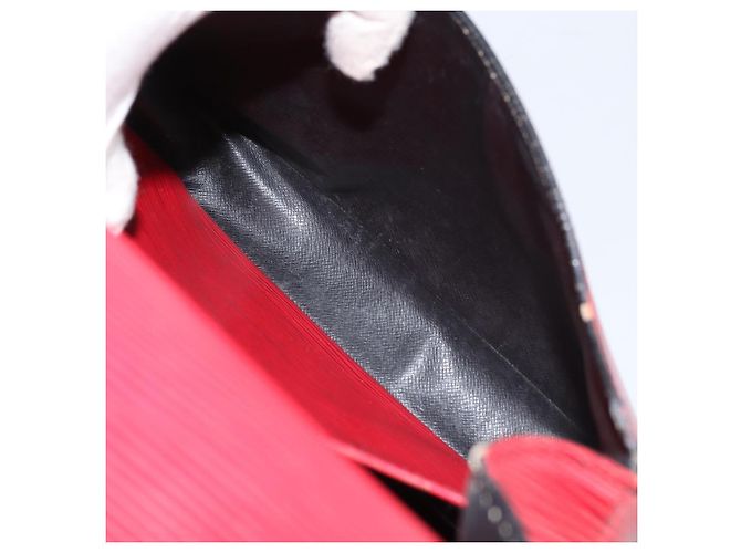 LOUIS VUITTON Schultertasche Cartesier MM Rot M52247 LV Auth 169548 - Ansicht 11
