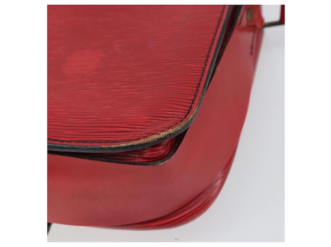 LOUIS VUITTON Schultertasche Cartesier MM Rot M52247 LV Auth 169548 - Ansicht 15