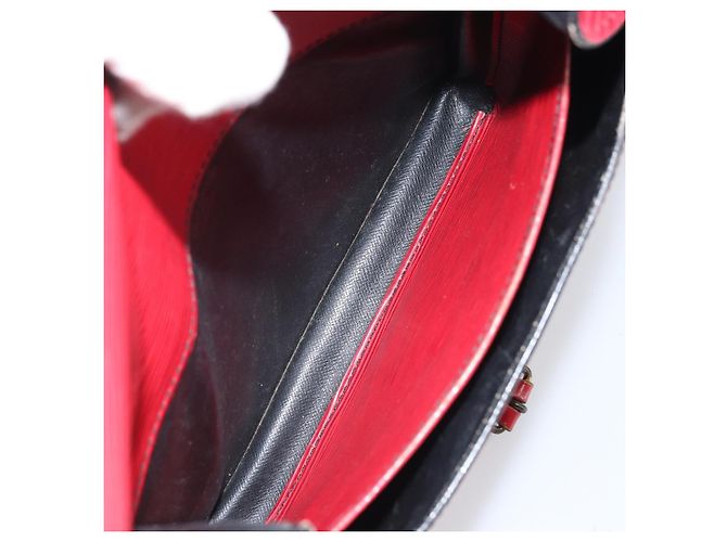 LOUIS VUITTON Schultertasche Cartesier MM Rot M52247 LV Auth 169548 - Ansicht 22
