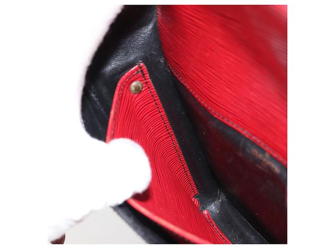 LOUIS VUITTON Schultertasche Cartesier MM Rot M52247 LV Auth 169548 - Ansicht 24