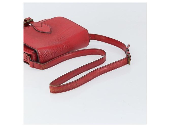 LOUIS VUITTON Schultertasche Cartesier MM Rot M52247 LV Auth 169548 - Ansicht 7