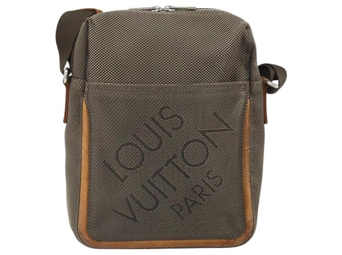 LOUIS VUITTON Damier Geant Sitadan MM Schultertasche Braun M93040 LV Auth 169574 - Ansicht 13