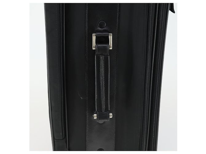 Prada Tragetasche aus Nylon Schwarz Silber Auth bs32877 - Ansicht 14