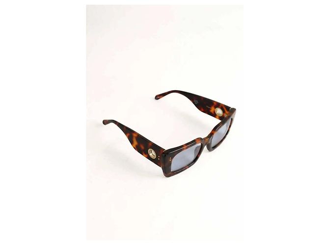 Linda Farrow Gafas de sol marrones Castaño - vista 2