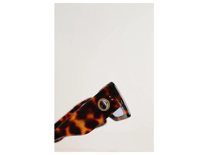 Linda Farrow Gafas de sol marrones Castaño - vista 4