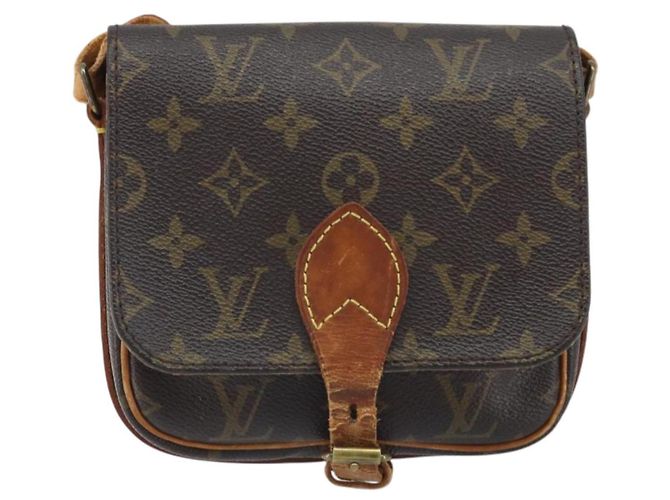 LOUIS VUITTON Borsa a Spalla Monogram Cartouchiere PM M51254 LV Auth ka2377 Monogramma - vista 13