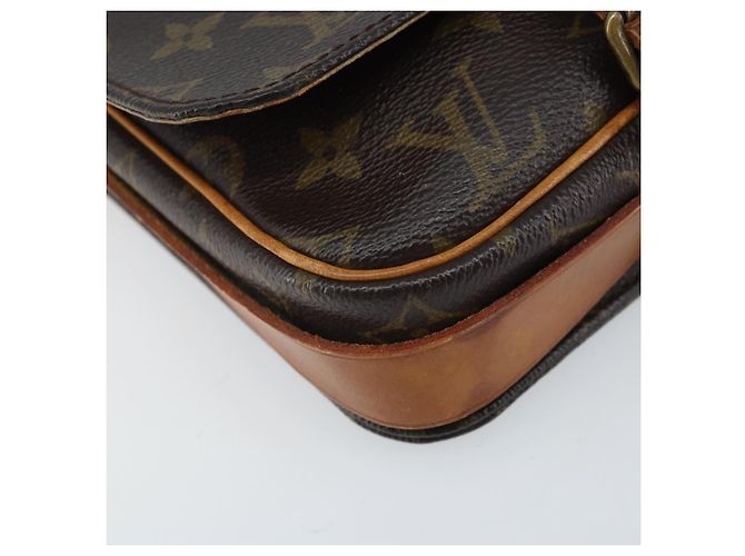 LOUIS VUITTON Borsa a Spalla Monogram Cartouchiere PM M51254 LV Auth ka2377 Monogramma - vista 15