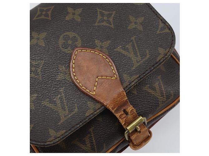 LOUIS VUITTON Borsa a Spalla Monogram Cartouchiere PM M51254 LV Auth ka2377 Monogramma - vista 17