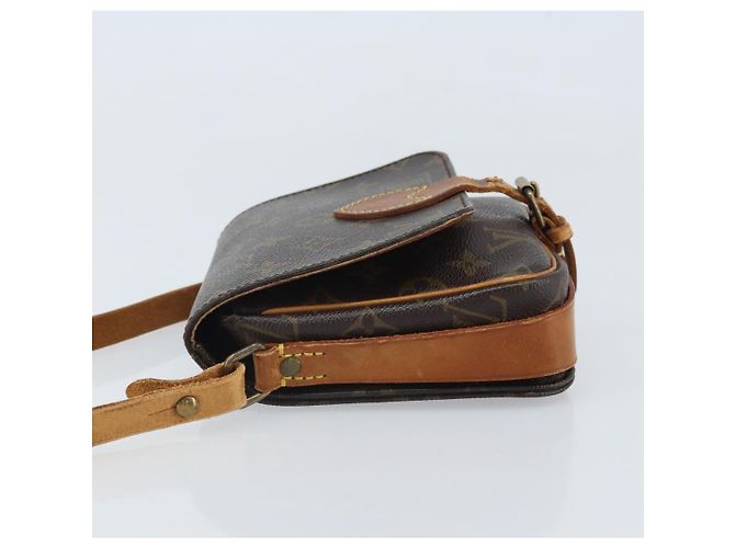 LOUIS VUITTON Borsa a Spalla Monogram Cartouchiere PM M51254 LV Auth ka2377 Monogramma - vista 4