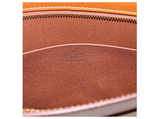 LOUIS VUITTON Pochette Uomo Epi Borsa Marrone Zipangu Oro M52528 LV Auth ka2290 - vista 17