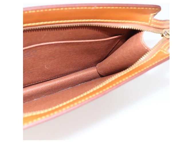 LOUIS VUITTON Pochette Uomo Epi Borsa Marrone Zipangu Oro M52528 LV Auth ka2290 - vista 18
