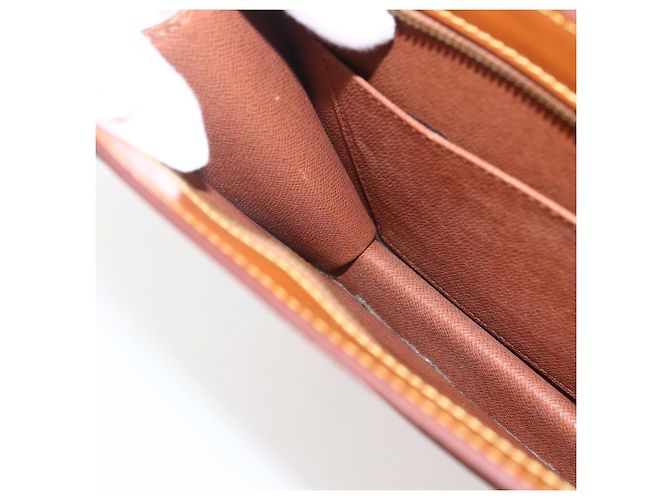 LOUIS VUITTON Pochette Uomo Epi Borsa Marrone Zipangu Oro M52528 LV Auth ka2290 - vista 19