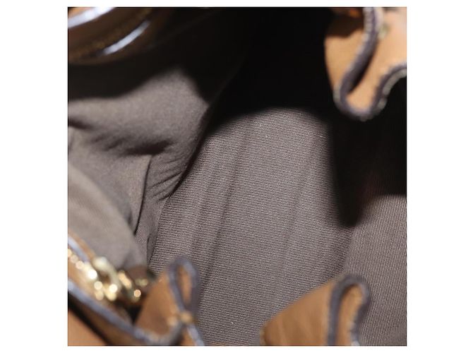 Chloé Borsa a mano in pelle Chloe Elise 2 in 1 marrone oro Auth BA10748 D'oro - vista 10