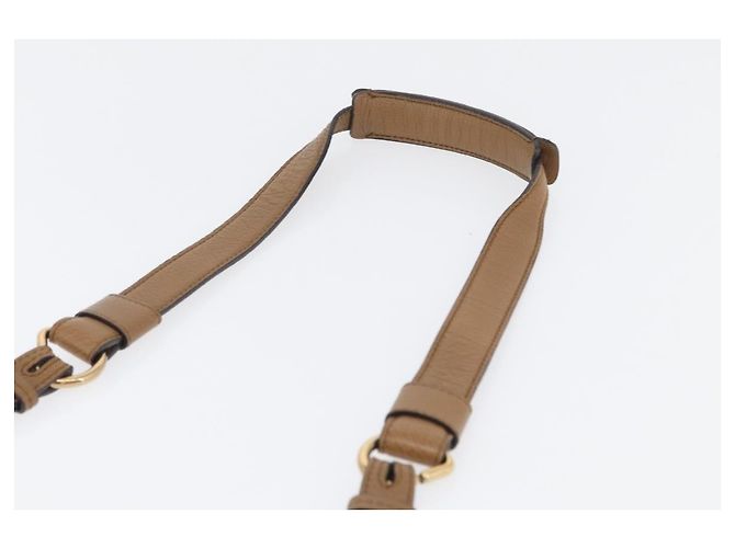 Chloé Borsa a mano in pelle Chloe Elise 2 in 1 marrone oro Auth BA10748 D'oro - vista 15