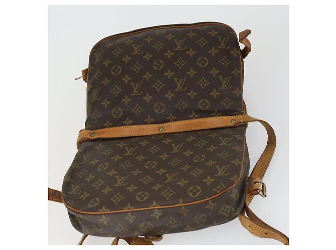 LOUIS VUITTON Borsa a Spalla Monogram Saumur 30 M42256 LV Auth 169318 Monogramma - vista 20