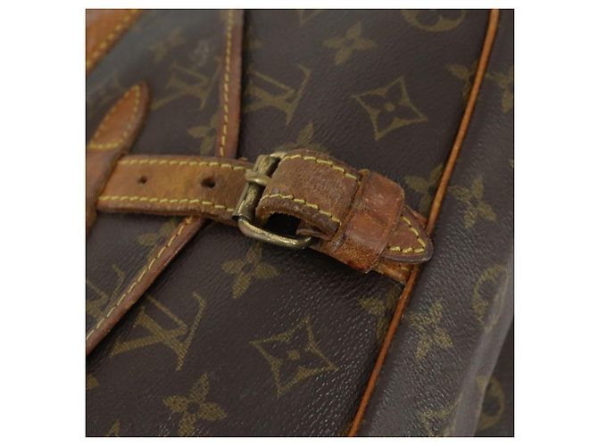 LOUIS VUITTON Borsa a Spalla Monogram Saumur 30 M42256 LV Auth 169318 Monogramma - vista 21