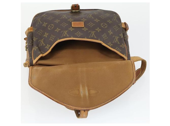 LOUIS VUITTON Borsa a Spalla Monogram Saumur 30 M42256 LV Auth 169318 Monogramma - vista 23