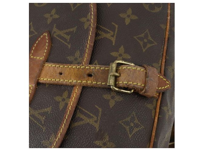 LOUIS VUITTON Borsa a Spalla Monogram Saumur 30 M42256 LV Auth 169318 Monogramma - vista 26
