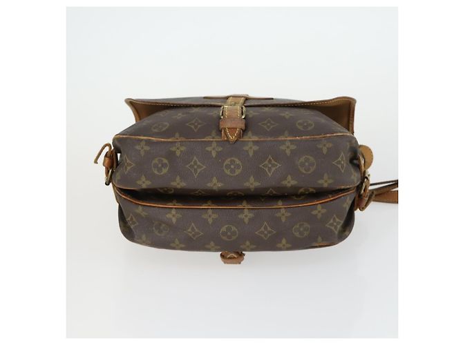 LOUIS VUITTON Borsa a Spalla Monogram Saumur 30 M42256 LV Auth 169318 Monogramma - vista 6