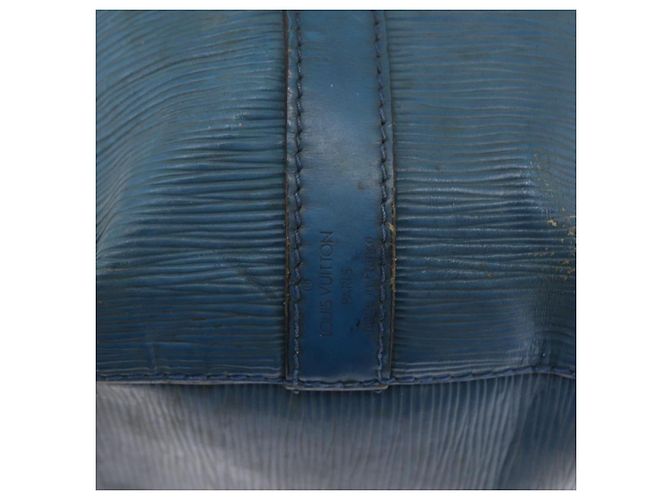 Noe LOUIS VUITTON Borsa a Spalla Petit Noé Epi Blu M44105 LV Auth ka2419 - vista 17