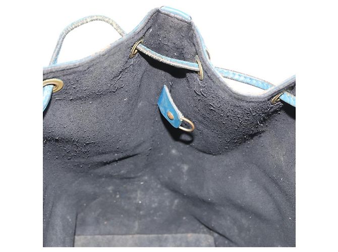 Noe LOUIS VUITTON Borsa a Spalla Petit Noé Epi Blu M44105 LV Auth ka2419 - vista 19