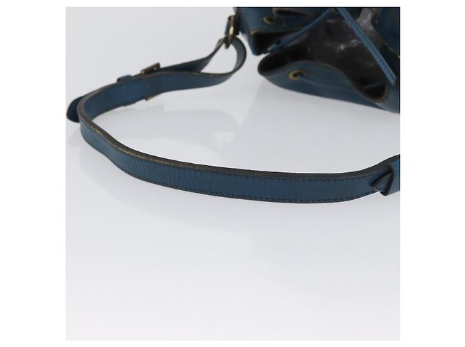 Noe LOUIS VUITTON Borsa a Spalla Petit Noé Epi Blu M44105 LV Auth ka2419 - vista 7