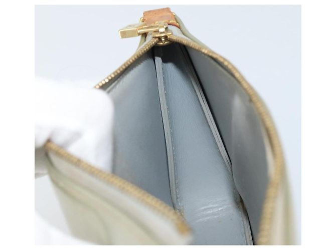 LOUIS VUITTON Monogram Vernis Lexington Bolsa de Accesorios Gris M91056 Auth hk3460 - vista 18