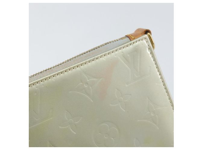 LOUIS VUITTON Monogram Vernis Lexington Bolsa de Accesorios Gris M91056 Auth hk3460 - vista 8