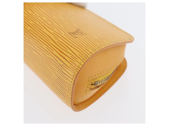 LOUIS VUITTON Pochette Dauphine PM Epi Giallo M48449 LV Auth 171817 - vista 14