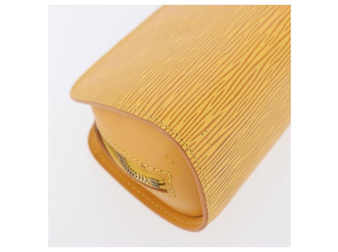 LOUIS VUITTON Pochette Dauphine PM Epi Giallo M48449 LV Auth 171817 - vista 15
