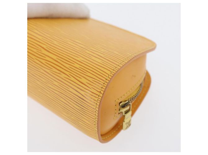 LOUIS VUITTON Pochette Dauphine PM Epi Giallo M48449 LV Auth 171817 - vista 16