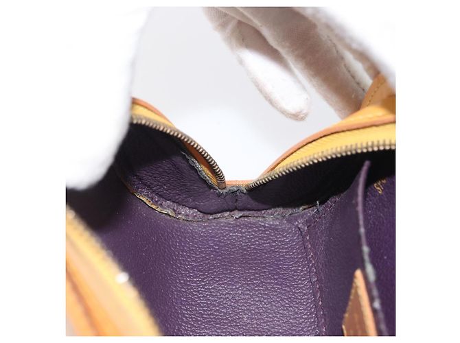 LOUIS VUITTON Pochette Dauphine PM Epi Giallo M48449 LV Auth 171817 - vista 19