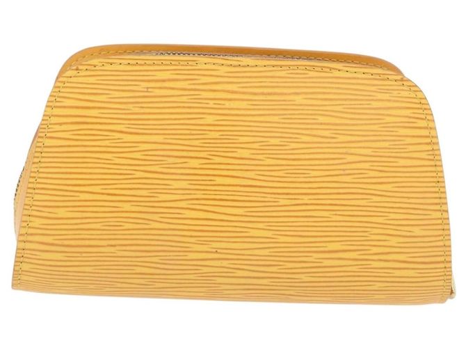 LOUIS VUITTON Pochette Dauphine PM Epi Giallo M48449 LV Auth 171817 - vista 2