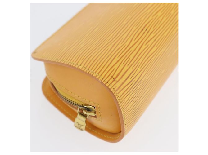 LOUIS VUITTON Pochette Dauphine PM Epi Giallo M48449 LV Auth 171817 - vista 8