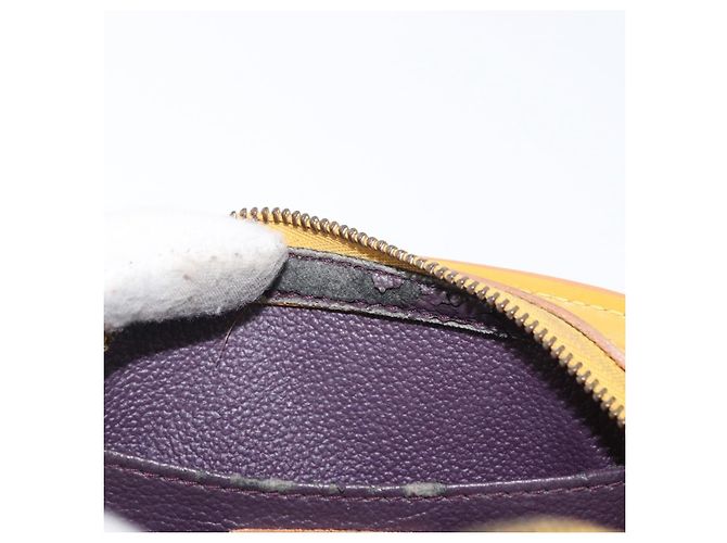 LOUIS VUITTON Pochette Dauphine PM Epi Giallo M48449 LV Auth 171817 - vista 9