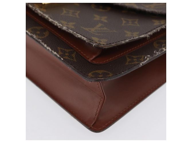LOUIS VUITTON Borsa a Spalla Monceau 26 Monogram M51187 LV Auth BA10820 Monogramma - vista 16